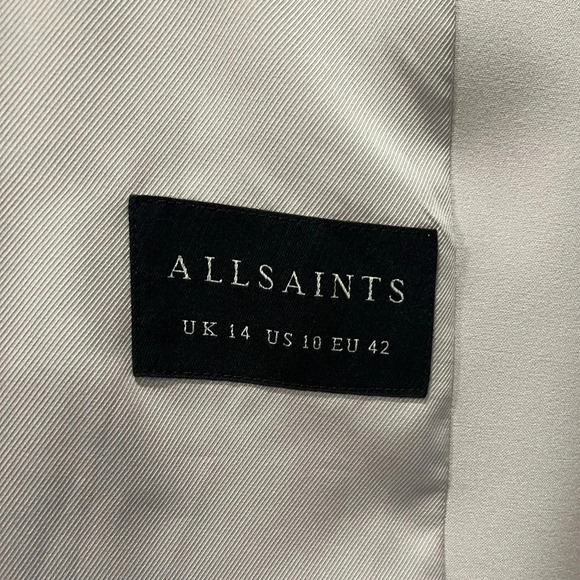 ALL SAINTS - Aleida Tri Blazer in Lady Lilac - Size 10W - Picture 6 of 6